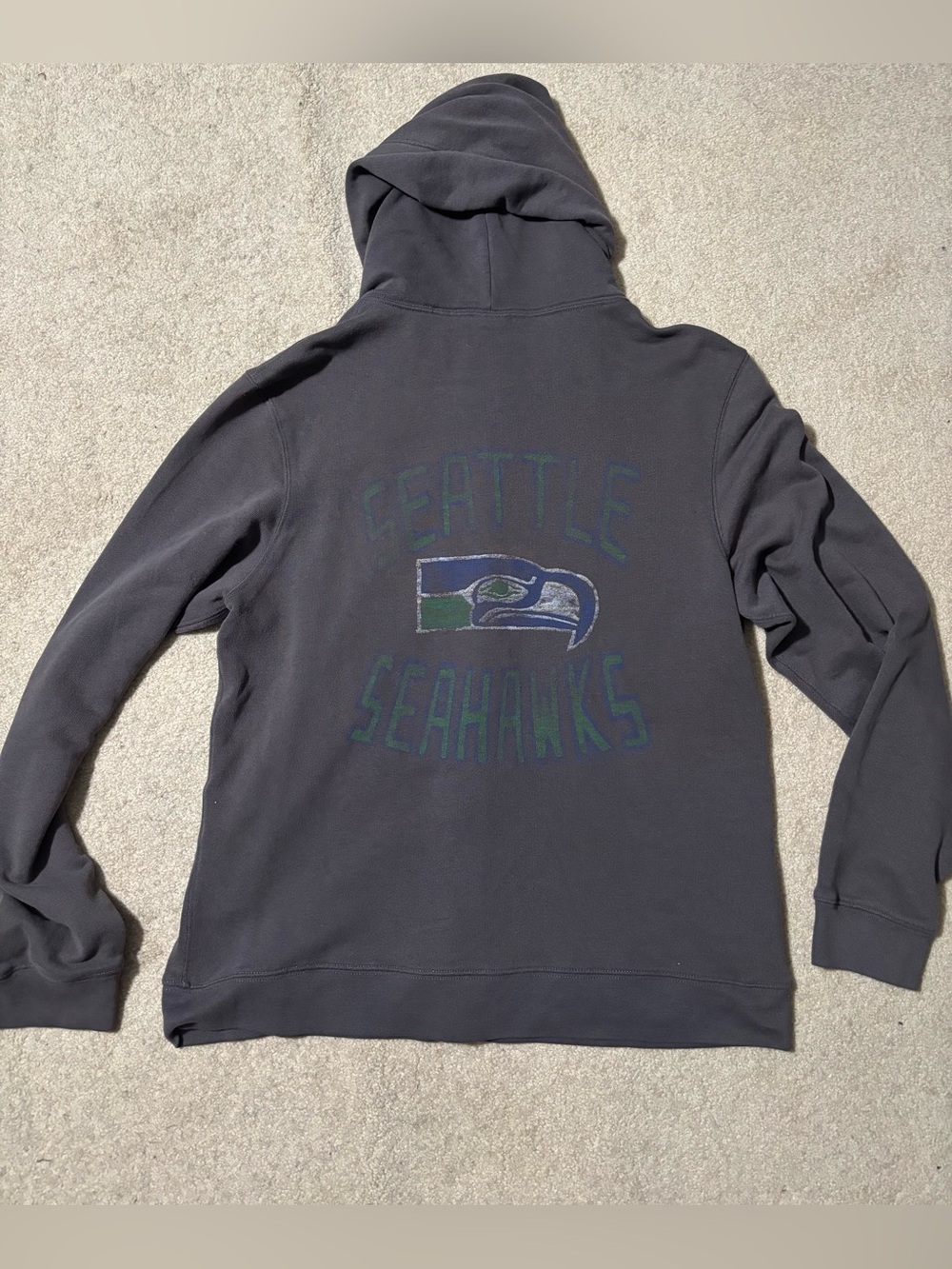 Junk food Seattle Seahawks zip up hoodie size xl